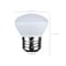Satco 3.5 Watt, R14 LED, Medium Base, 5000K CCT, Frost Finish, 120V S12263 - alternate 2